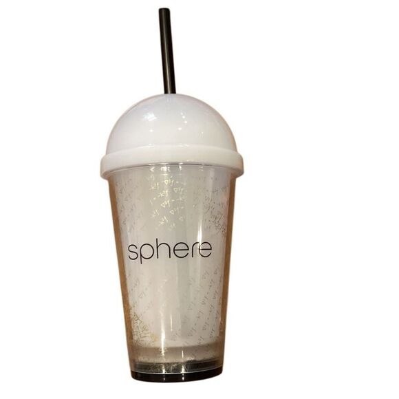 New Sphere Las Vegas Souvenir Cup 20z Tumbler W/ Lid Multicolored Lights Concert - Picture 9 of 9